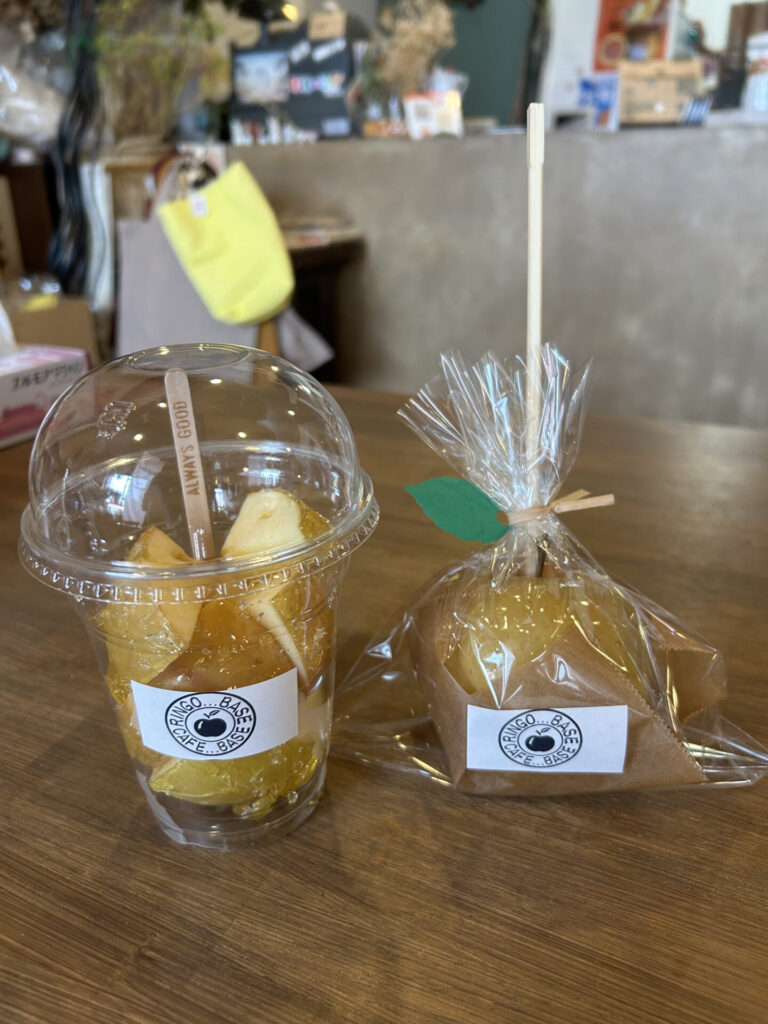 りんご飴づくりを体験しました！